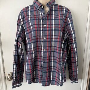 Tommy Hilfiger Men's Plaid Button Down Shirt M